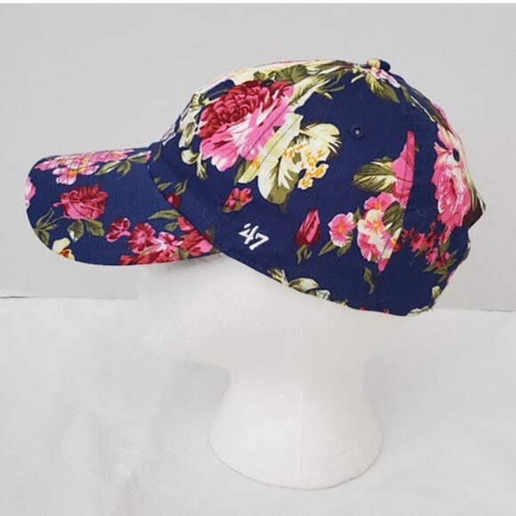 Women's '47 Floral Kentucky Derby Adjustable Baseball Hat Cap - Picture 3 of 9